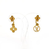 LOUIS VUITTON earring M64859 earring blooming Book de Reille Gold Plated gold IT Women Used