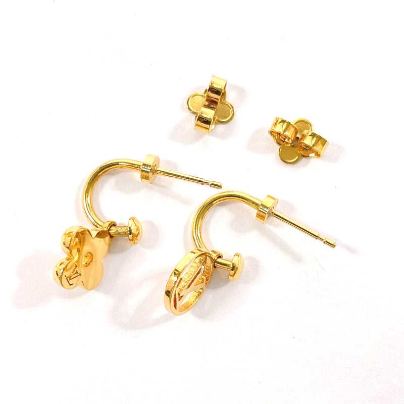 LOUIS VUITTON earring M64859 earring blooming Book de Reille Gold Plated gold IT Women Used