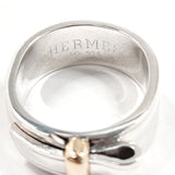 HERMES Ring Artemis Ring Silver925 #10(JP Size) Silver Women Used