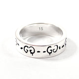 GUCCI Ring ghost Silver925 #14(JP Size) Silver unisex Used