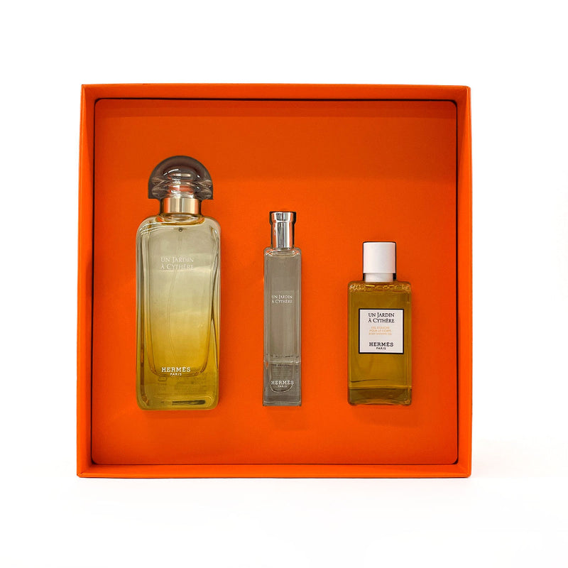 HERMES perfume Eau de toilette set Cythera's Garden Glass clear unisex New