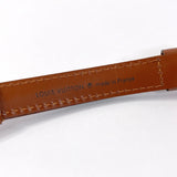 LOUIS VUITTON Shoulder strap For Monceau leather Brown unisex Used