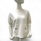 MONCLER Other tops cotton Ivory Women Used