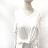 LOEWE one piece Dress One Piece Rayon white Women Used