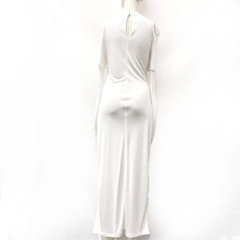 LOEWE one piece Dress One Piece Rayon white Women Used