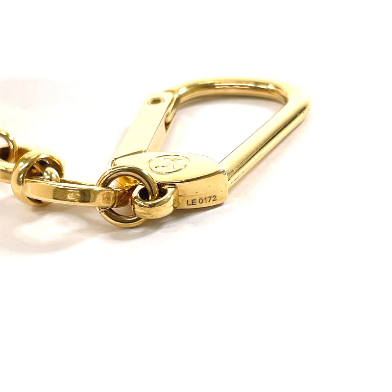 LOUIS VUITTON key ring M66779 Portocre ice ball Bag charm Gold Plated/Resin gold gold unisex Used