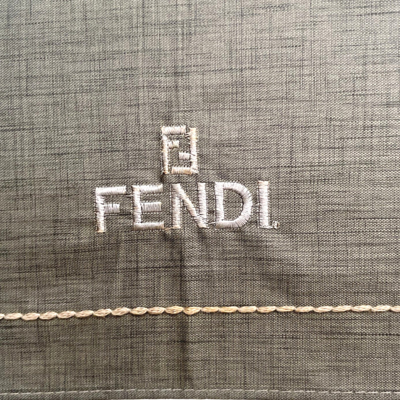 FENDI Other accessories parasol Water repellent finish Nylon gray unisex Used