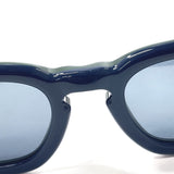 MONCLER sunglasses ML 0006 92A Side logo sunglasses Synthetic resin Navy Navy unisex Second hand