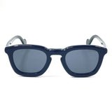 MONCLER sunglasses ML 0006 92A Side logo sunglasses Synthetic resin Navy Navy unisex Used