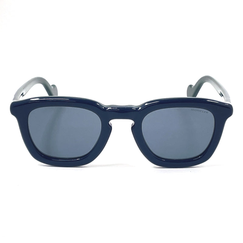 MONCLER sunglasses ML 0006 92A Side logo sunglasses Synthetic resin Navy Navy unisex Used