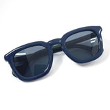 MONCLER sunglasses ML 0006 92A Side logo sunglasses Synthetic resin Navy Navy unisex Used