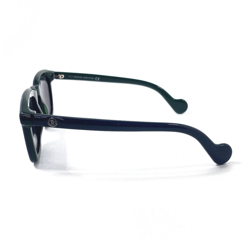 MONCLER sunglasses ML 0006 92A Side logo sunglasses Synthetic resin Navy Navy unisex Used