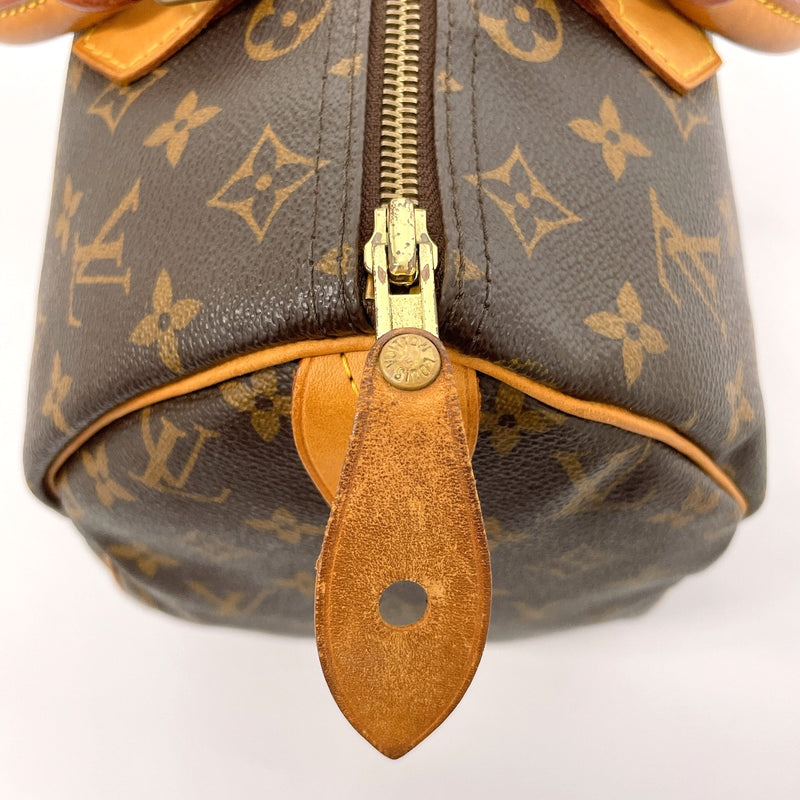 LOUIS VUITTON Handbag M41526 Speedy 30 Monogram canvas/Leather Brown Women Used