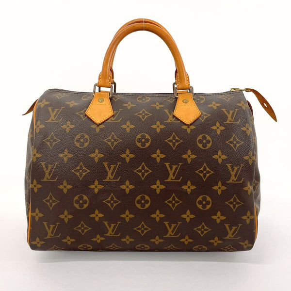 LOUIS VUITTON Handbag M41526 Speedy 30 Monogram canvas/Leather Brown Women Used