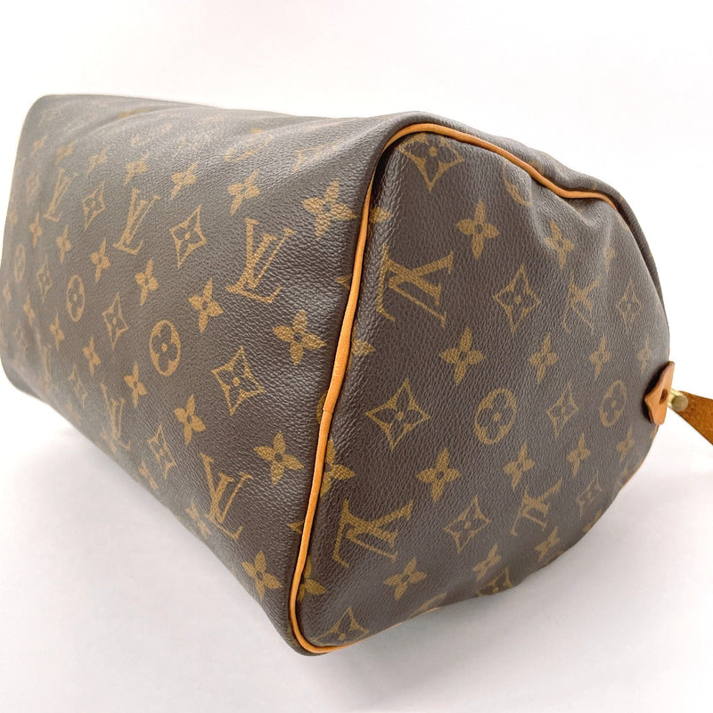 LOUIS VUITTON Handbag M41526 Speedy 30 Monogram canvas/Leather Brown Women Used