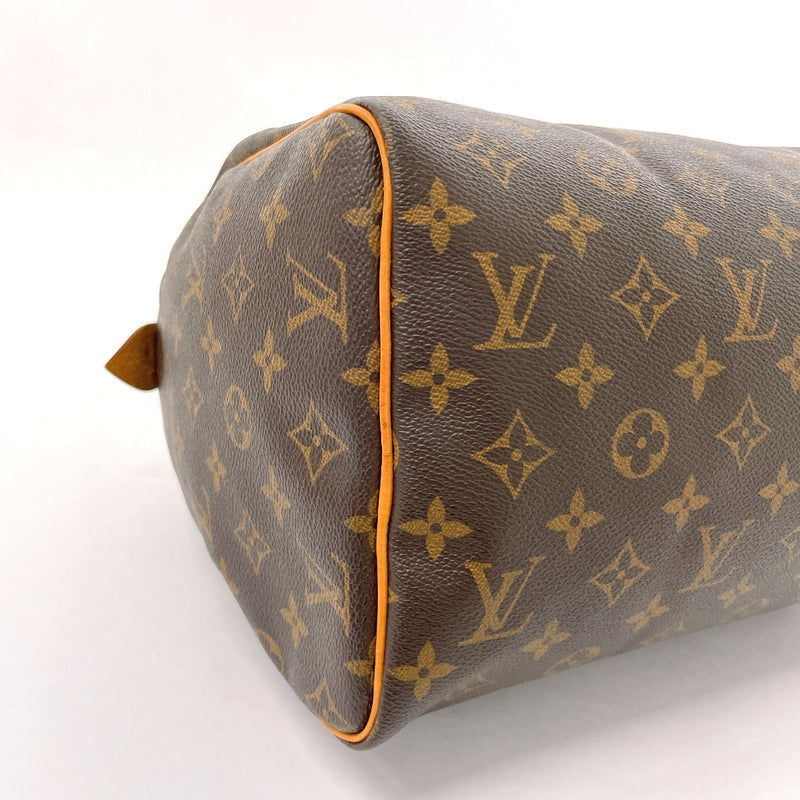 LOUIS VUITTON Handbag M41526 Speedy 30 Monogram canvas/Leather Brown Women Used