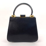 Salvatore Ferragamo Handbag DK-216167 2WAY leather Black Women Used