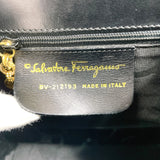 Salvatore Ferragamo Handbag BV-212193 Gancini 2WAY leather Black Women Second hand