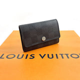 LOUIS VUITTON key holder  N62662 Multicles 6 damier graphite Black mens Used