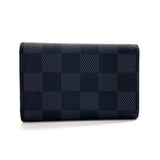 LOUIS VUITTON key holder  N62662 Multicles 6 damier graphite Black mens Second hand