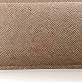 LOUIS VUITTON purse N63071 Portefeuille Ansolit Damier Brown unisex Second hand