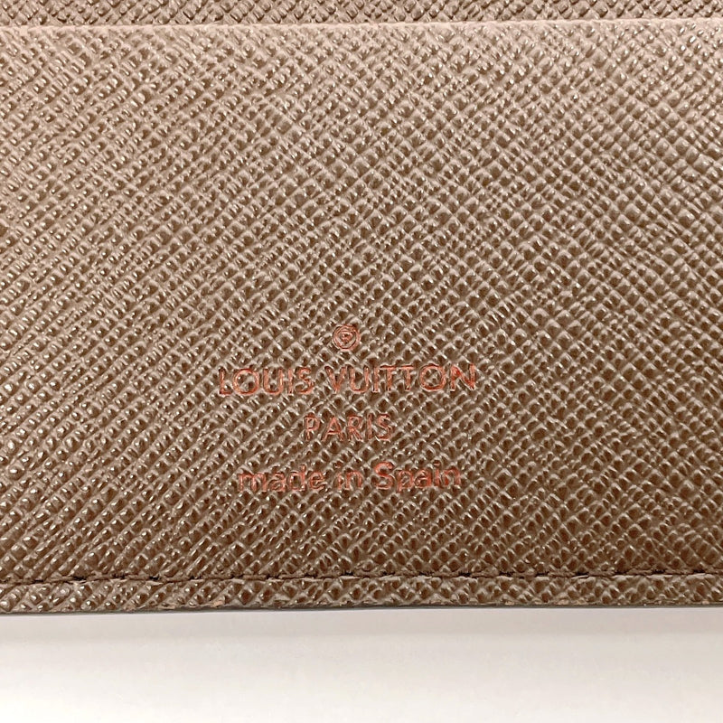 LOUIS VUITTON purse N63071 Portefeuille Ansolit Damier Brown unisex Second hand