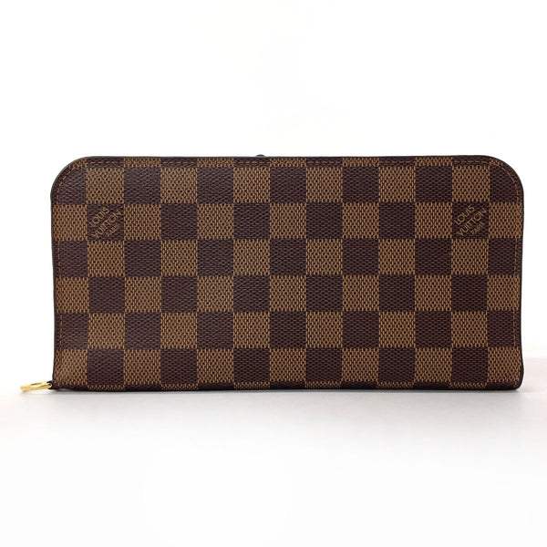 LOUIS VUITTON purse N63071 Portefeuille Ansolit Damier Brown unisex Second hand