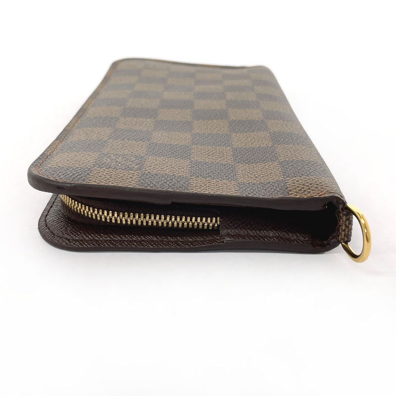 LOUIS VUITTON purse N63071 Portefeuille Ansolit Damier Brown unisex Second hand