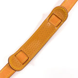 LOUIS VUITTON Shoulder strap For Keepall Bandouliere Leather beige unisex Used