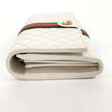 GUCCI purse 536451 GG Marmont quilting leather white Women Used