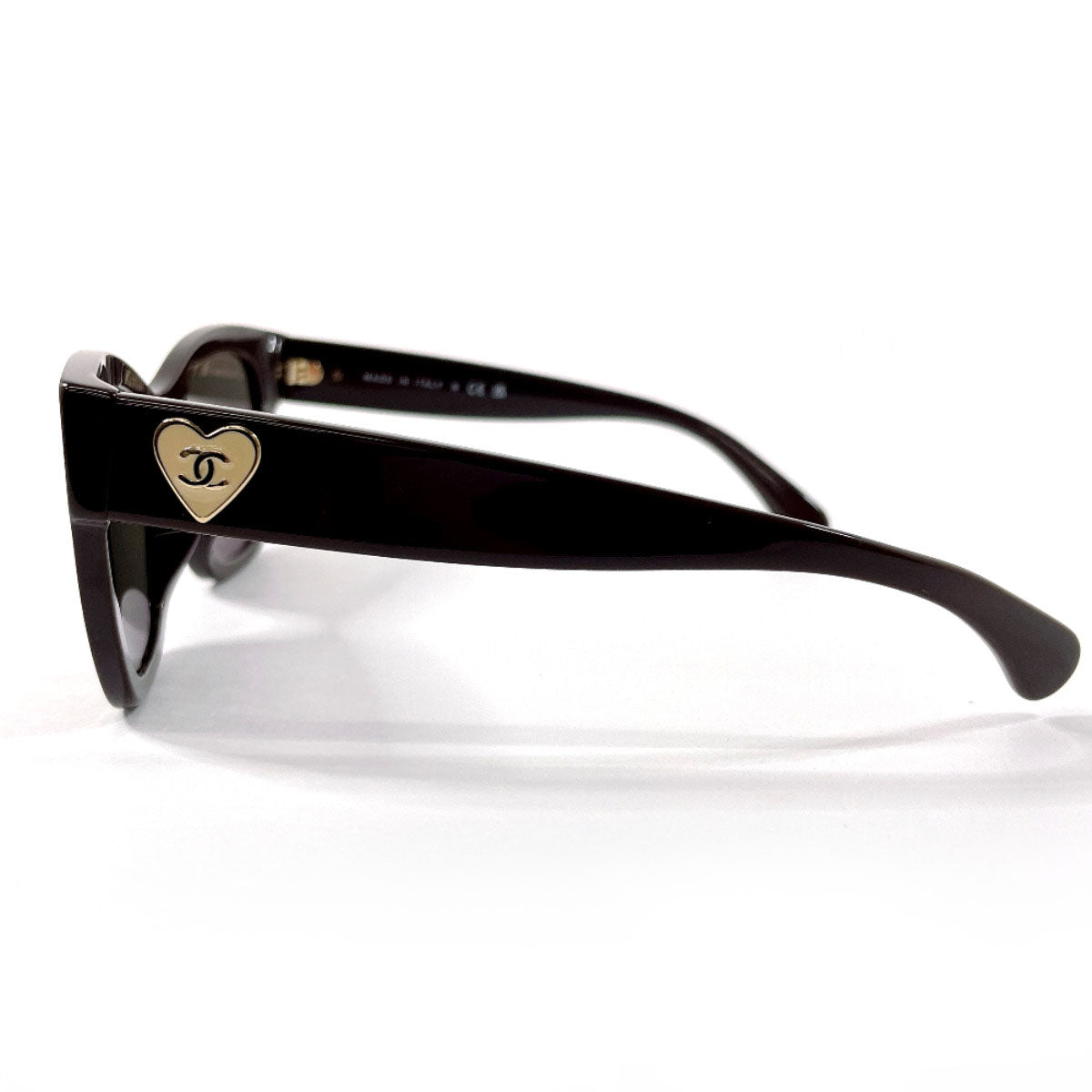 CHANEL sunglasses 5478-A COCO Mark Heart Synthetic resin