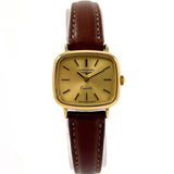 LONGINES Watches Stainless Steel/leather gold gold Women Used