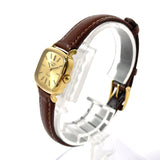 LONGINES Watches Stainless Steel/leather gold gold Women Used