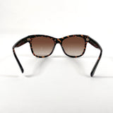 CHANEL sunglasses 5380-A COCO Mark Synthetic resin Brown Women Used