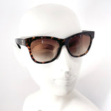 CHANEL sunglasses 5380-A COCO Mark Synthetic resin Brown Women Used