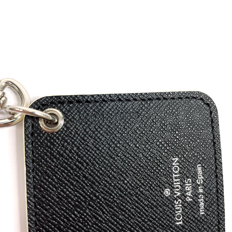 LOUIS VUITTON key ring MP1621 Illustrated rope Christopher nemes damier graphite Black mens Second hand