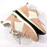 LOUIS VUITTON sneakers Run away line Suede/leather pink Women Used