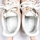 LOUIS VUITTON sneakers Run away line Suede/leather pink Women Second hand