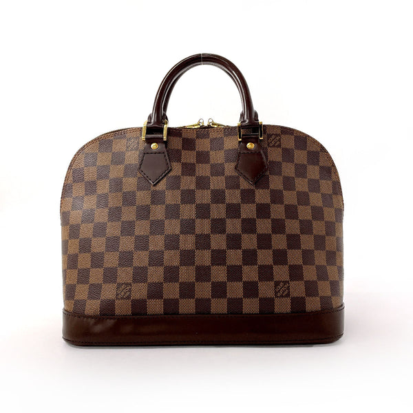 LOUIS VUITTON Handbag N51131 Alma Damier Brown Women Second hand