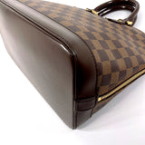 LOUIS VUITTON Handbag N51131 Alma Damier Brown Women Used