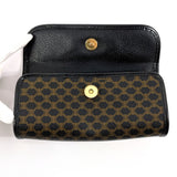 CELINE Pouch Macadam PVC Black Women Second hand