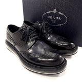 PRADA Dress shoes 2EE098 Air Sole Wing Tip leather Black mens Used