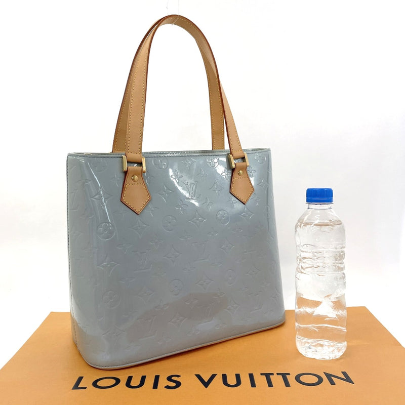 LOUIS VUITTON Tote Bag M91218 Houston Monogram Vernis blue blue Women Used