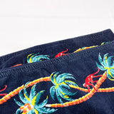 LOUIS VUITTON towel MP1980 Jungle motif beach towel bath towel cotton Navy unisex Second hand