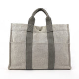 HERMES Tote Bag New fool toe MM Tower ash gray unisex Second hand