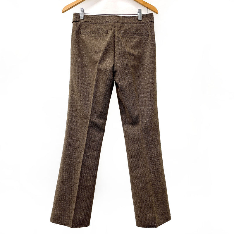 BURBERRY Pants Burberry London wool/polyester Brown Women Used