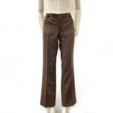 BURBERRY Pants Burberry London wool/polyester Brown Women Used