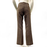 BURBERRY Pants Burberry London wool/polyester Brown Women Second hand