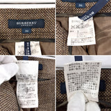 BURBERRY Pants Burberry London wool/polyester Brown Women Second hand