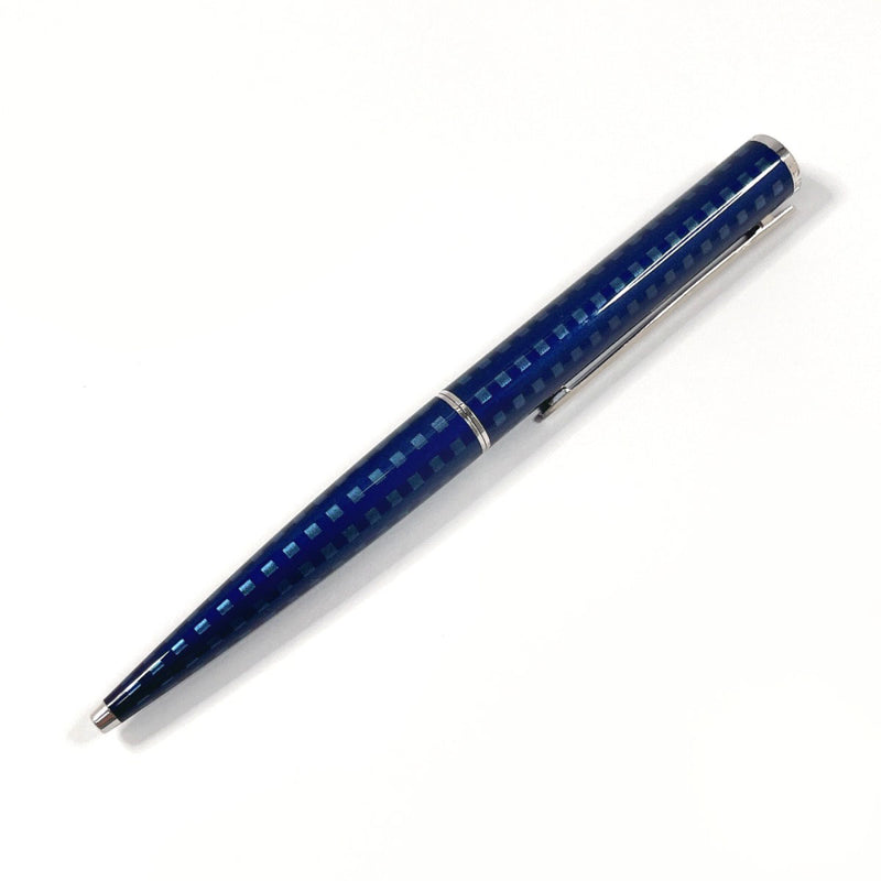 LOUIS VUITTON Ballpoint pen N79155 Jetrack Damier Andigo blue metal blue unisex Second hand